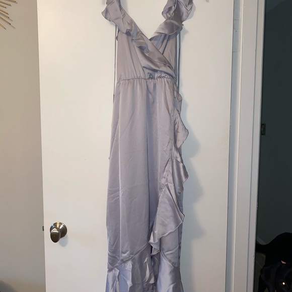 Show Me Your Mumu Samantha Ruffle Wrap Dress - Picture 2 of 4